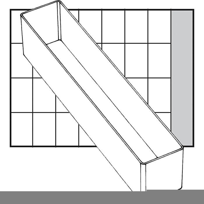 Insert Box, H: 47 mm, size 163x39 mm, 1 pc