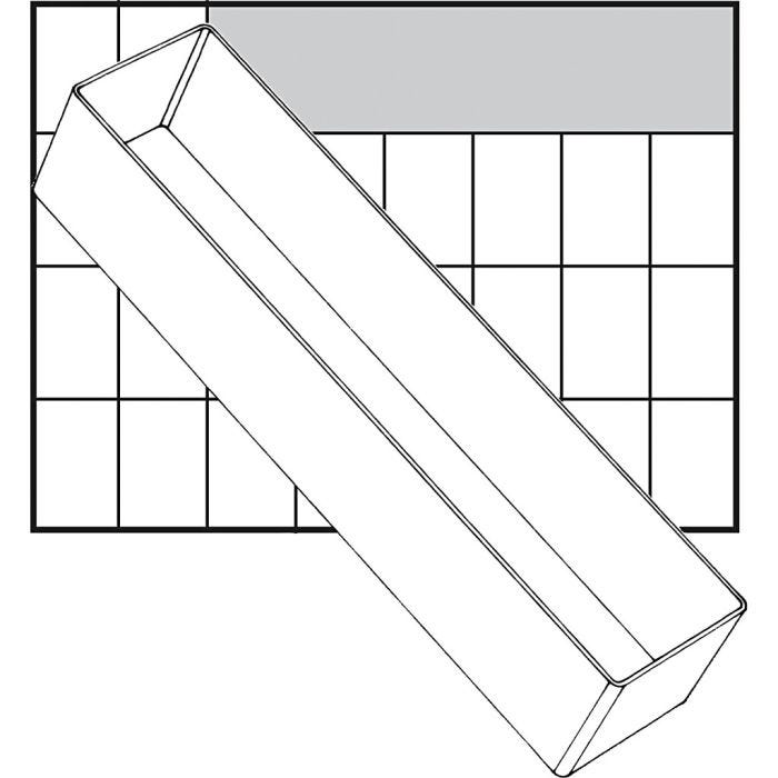 Insert Box, no. A8-3, H: 47 mm, size 235x55 mm, 1 pc