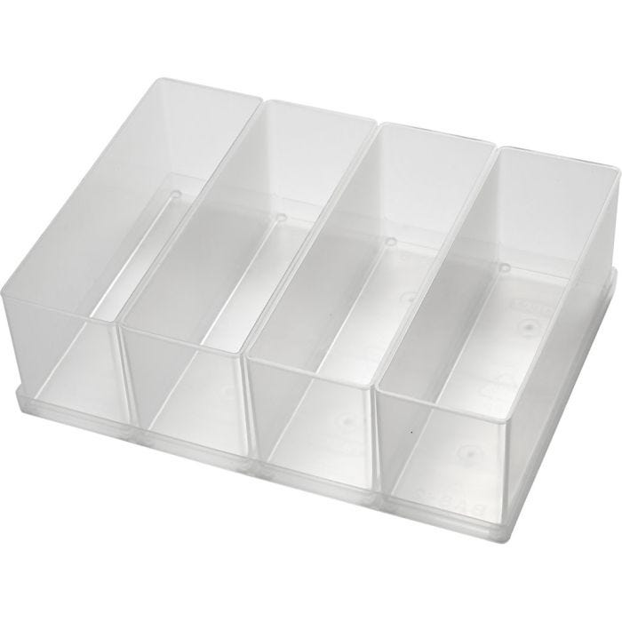 Insert Box, no. BA8-2, H: 80 mm, size 157x55 mm, 4 pc/ 1 pack
