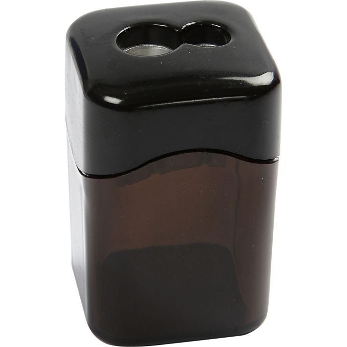 Pencil Sharpener, H: 6 cm, dia. 8-11 mm, 1 pc