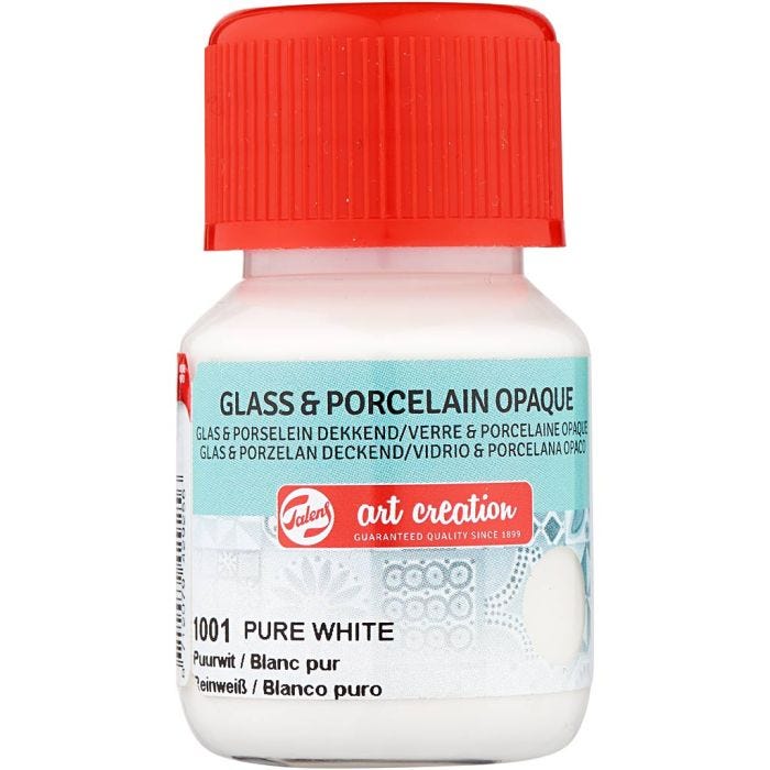 Ceramic and porcelain paint, light natural, 30 ml/ 1 bottle