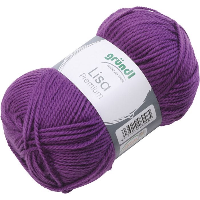 purple, 50 g/ 1 ball