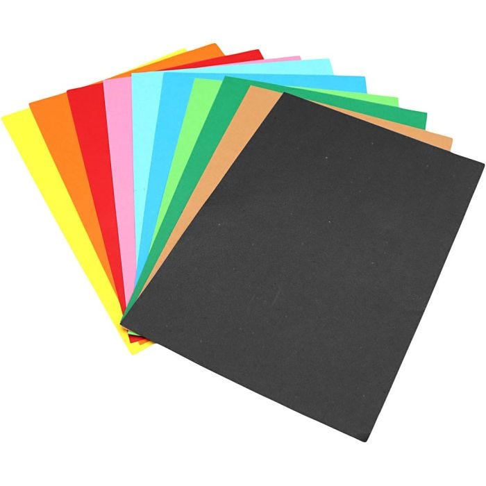 Creativ Paper, size 42 x 60 cm, 110 g, 250 sheet/ 1 pack