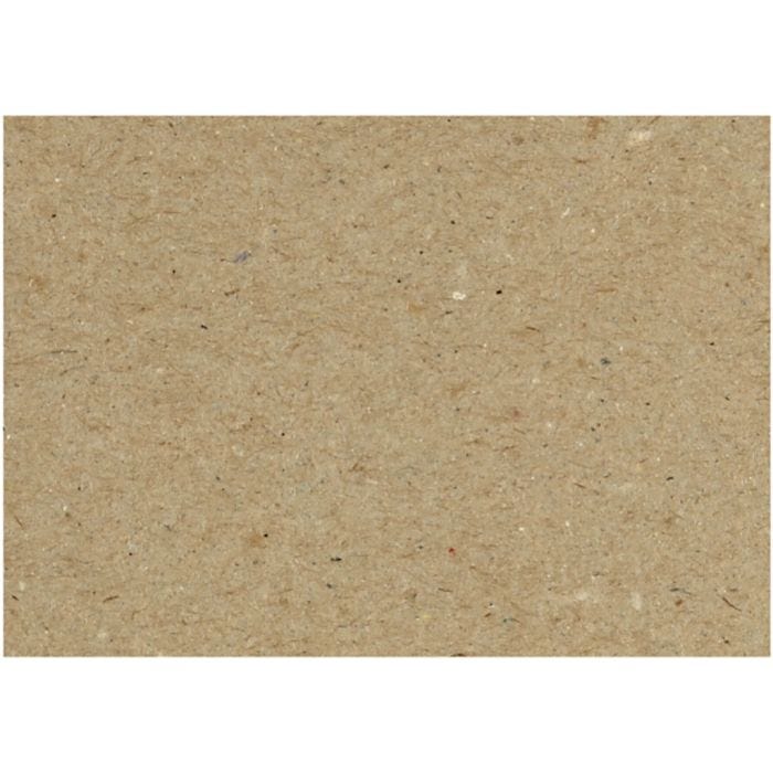 Recycled Cardboard, A4, sheet 210x297 mm, 225 g, grey brown, 10 sheet/ 1 pack