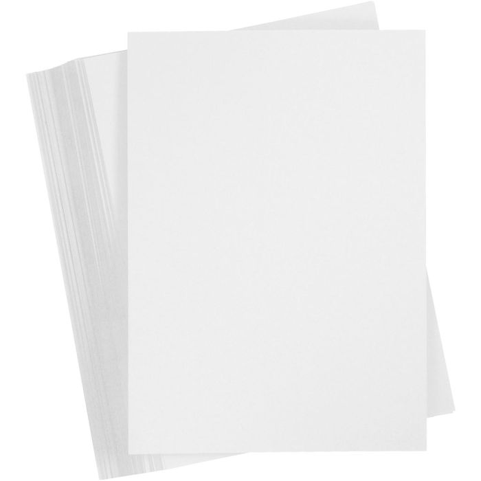 Card, A5, sheet 148x210 mm, 180 g, white, 200 sheet/ 1 pack