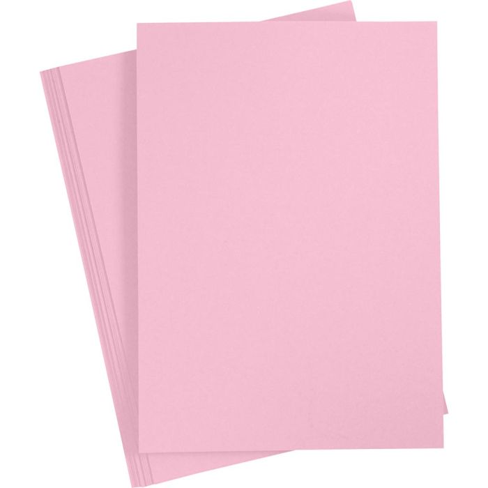 Card Paper, A3, 180 g, light pink, 25 sheet/ 1 pack