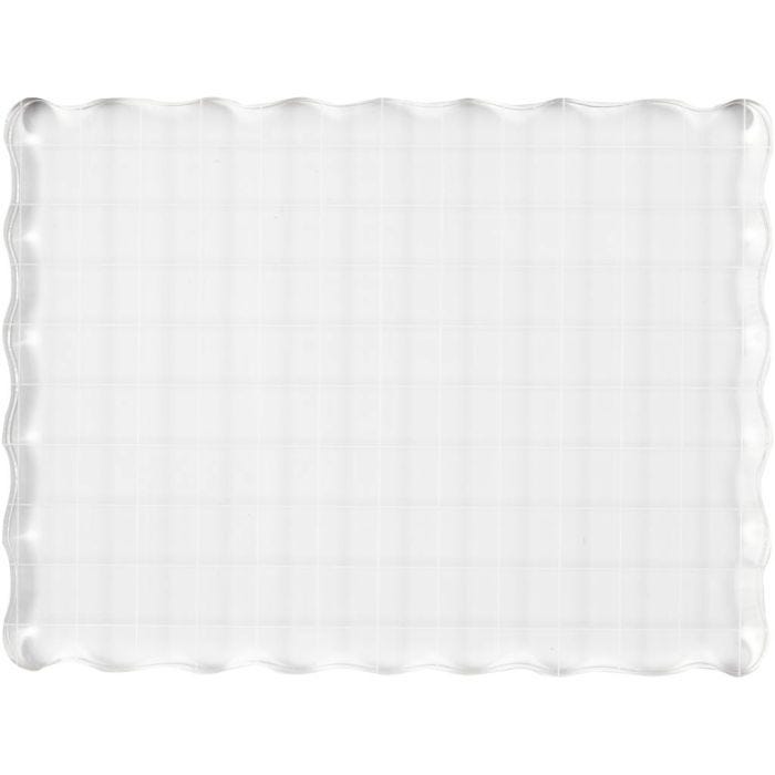 Acrylic Block, size 16x12 cm, thickness 1 cm, 1 pc