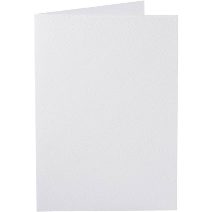 Cards, card size 10,5x15 cm, 220 g, white, 10 pc/ 1 pack