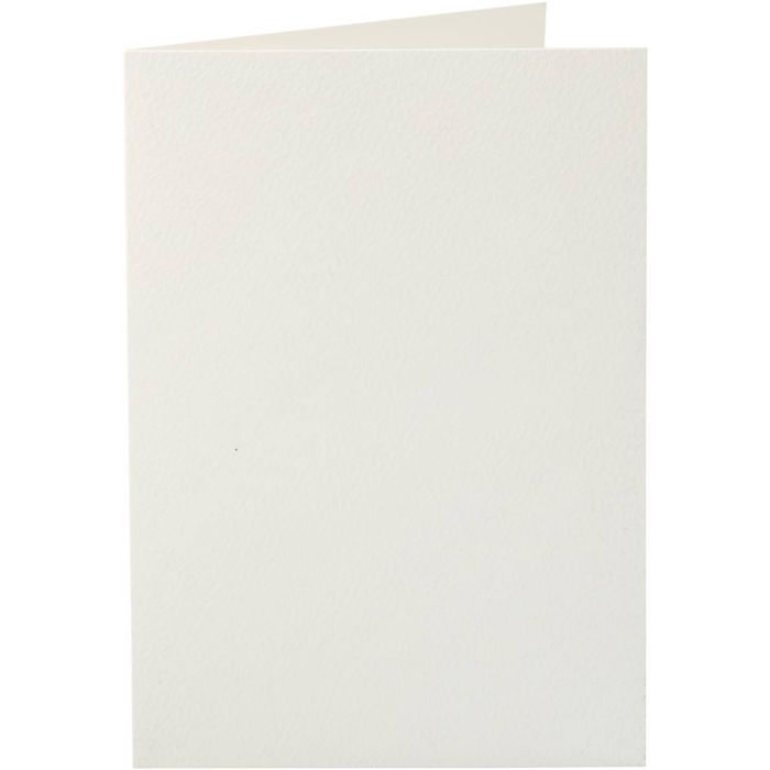 Cards, card size 10,5x15 cm, 220 g, off-white, 10 pc/ 1 pack