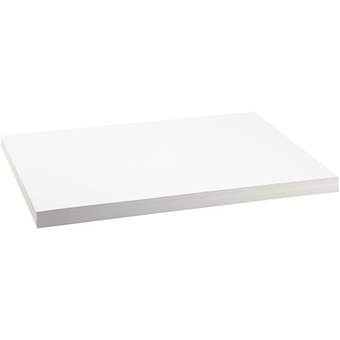 Card, A2, sheet 420x594 mm, 250 g, white, 100 sheet/ 1 pack