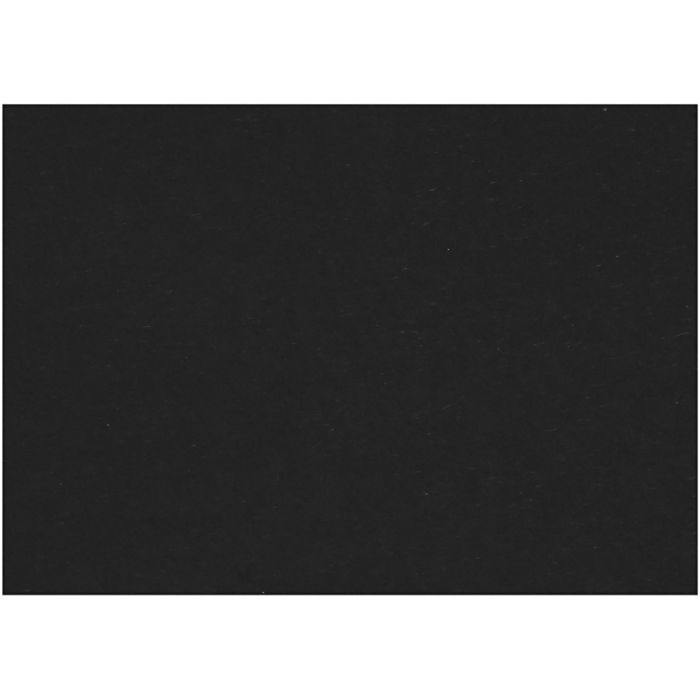 Card, A4, sheet 210x297 mm, 200 g, black, 100 sheet/ 1 pack