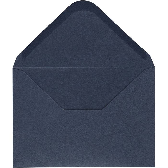 Envelopes, envelope size 11,5x16 cm, 110 g, blue, 10 pc/ 1 pack