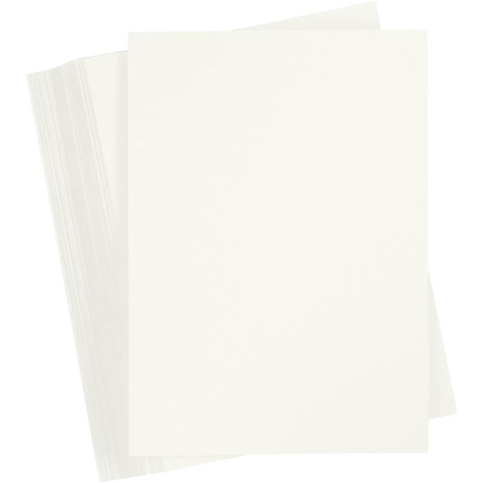 Card Paper, A6, sheet 105x148 mm, 180 g, off-white, 100 sheet/ 1 pack