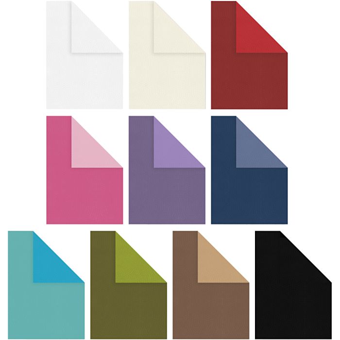 Card, A4, sheet 210x297 mm, 250 g, assorted colours, 30x10 sheet/ 1 pack