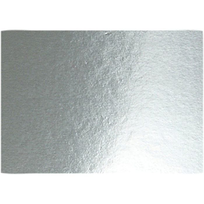 Metallic Foil Card, A4, sheet 210x297 mm, 280 g, silver, 10 sheet/ 1 pack