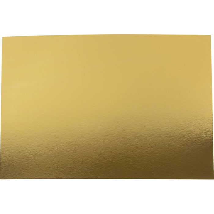 Metallic Foil Card, A2, sheet 420x594 mm, 280 g, gold, 10 sheet/ 1 pack