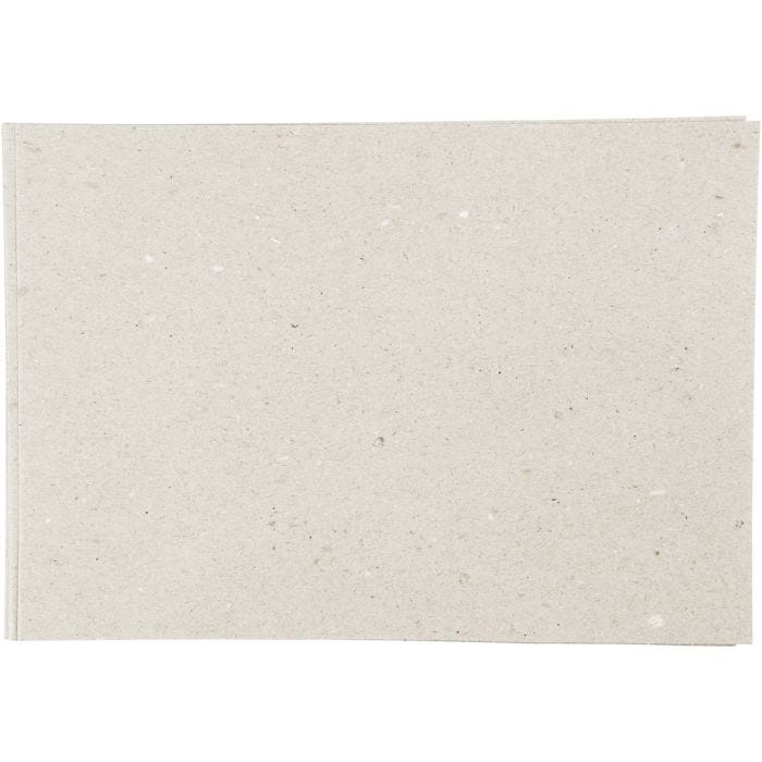 Kraft Paper, A4, sheet 210x297 mm, 135 g, grey brown, 20 sheet/ 1 pack