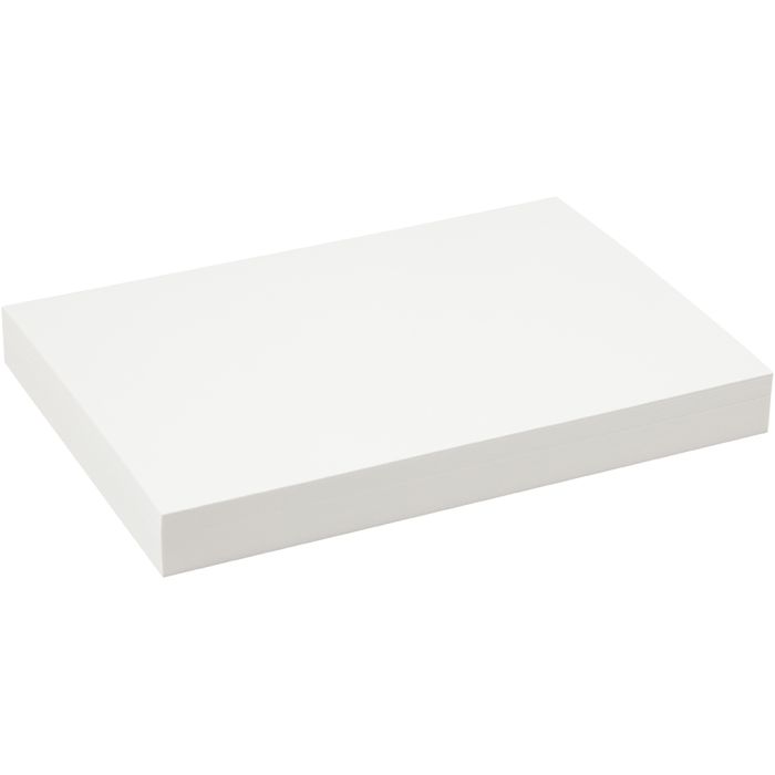Watercolour Paper, A4, sheet 210x297 mm, 200 g, white, 100sheet/ 1 pack