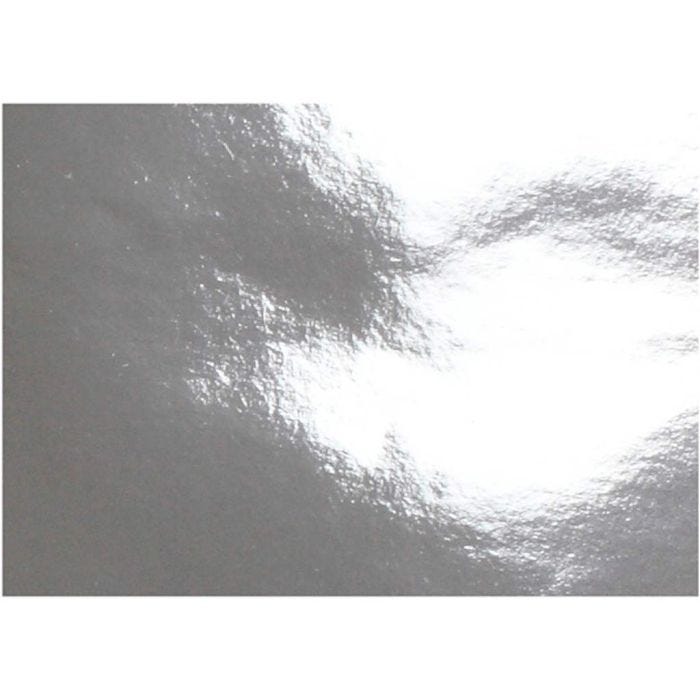 Metallic Paper, A4, sheet 210x297 mm, 120 g, silver, 100 sheet/ 1 pack