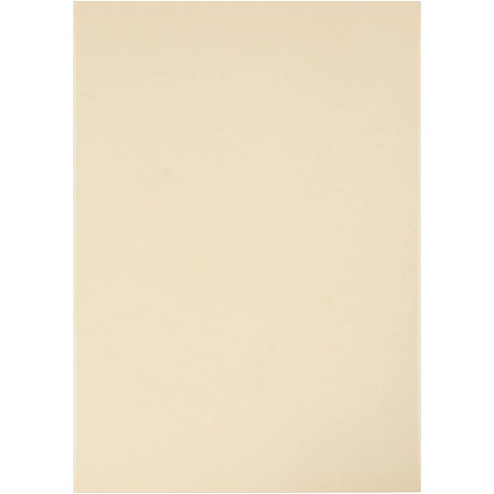 Vellum Paper, A4, sheet 210x297 mm, 100 g, natural, 10 sheet/ 1 pack