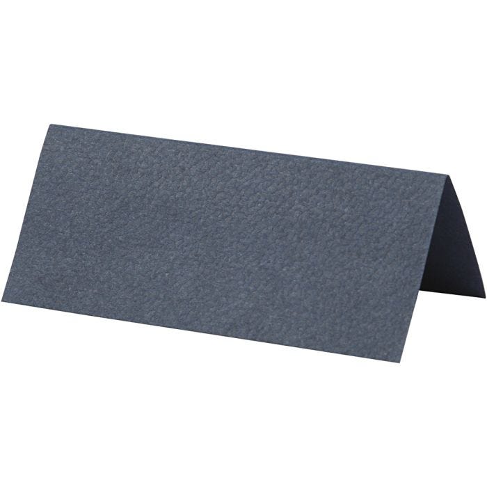 Table place cards, size 9x4 cm, 220 g, blue, 20 pc/ 1 pack