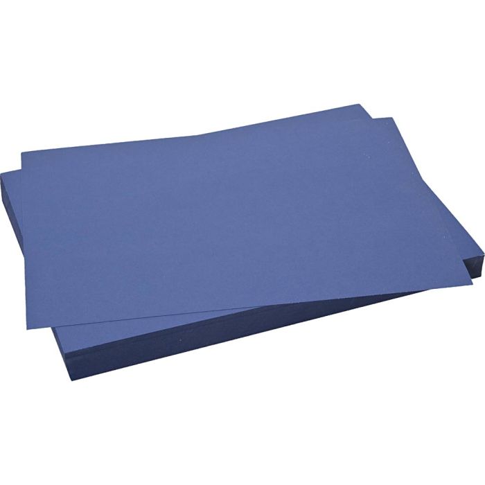 Card, A4, 270 g, royal blue, 10 sheet/ 1 pack