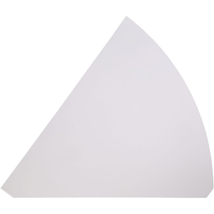 Cones, H: 68 cm, dia. 20 cm, white, 5 pc/ 1 pack