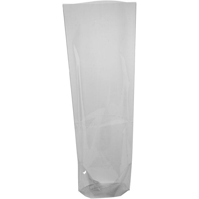 Cellophane Bag, H: 19 cm, size 7,5x5,5 cm, thickness 25 my, 200 pc/ 1 pack