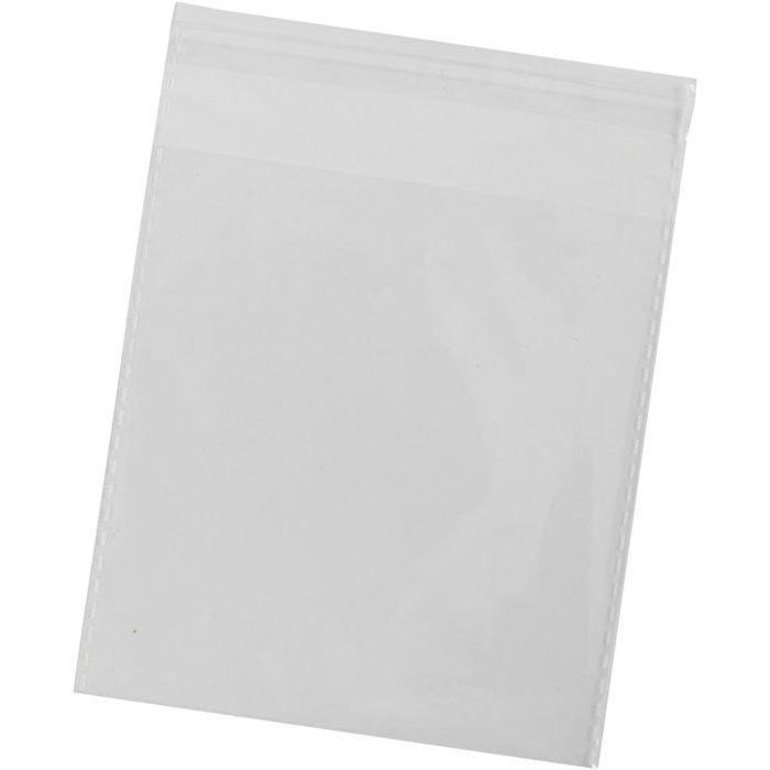 Cellophane Bag, H: 11,3 cm, W: 11 cm, thickness 25 my, 200 pc/ 1 pack