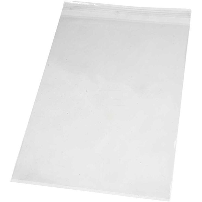 Cellophane Bag, H: 31,2 cm, W: 22,5 cm, thickness 25 my, 20 pc/ 1 pack