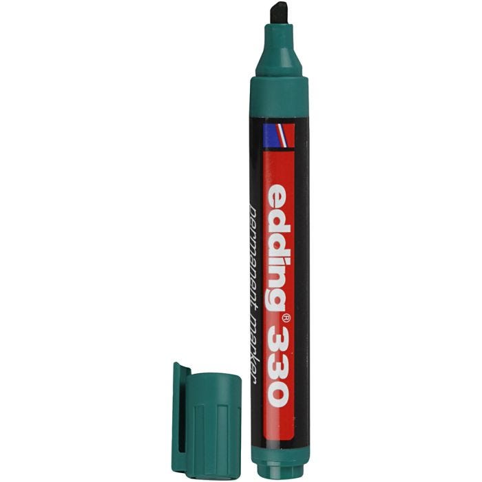 Edding 330 Marker, line 1-5 mm, green, 1 pc