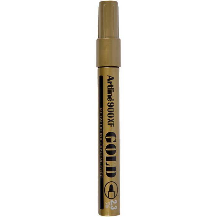 Deco Permanent Marker, line 2,3 mm, gold, 1 pc