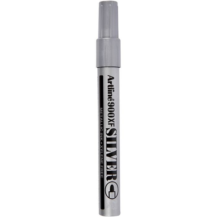 Deco Permanent Marker, line 2,3 mm, silver, 1 pc