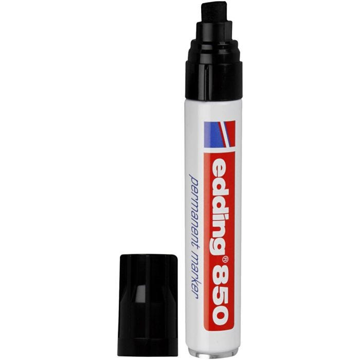 Edding 850 Marker, line 5-15 mm, black, 1 pc