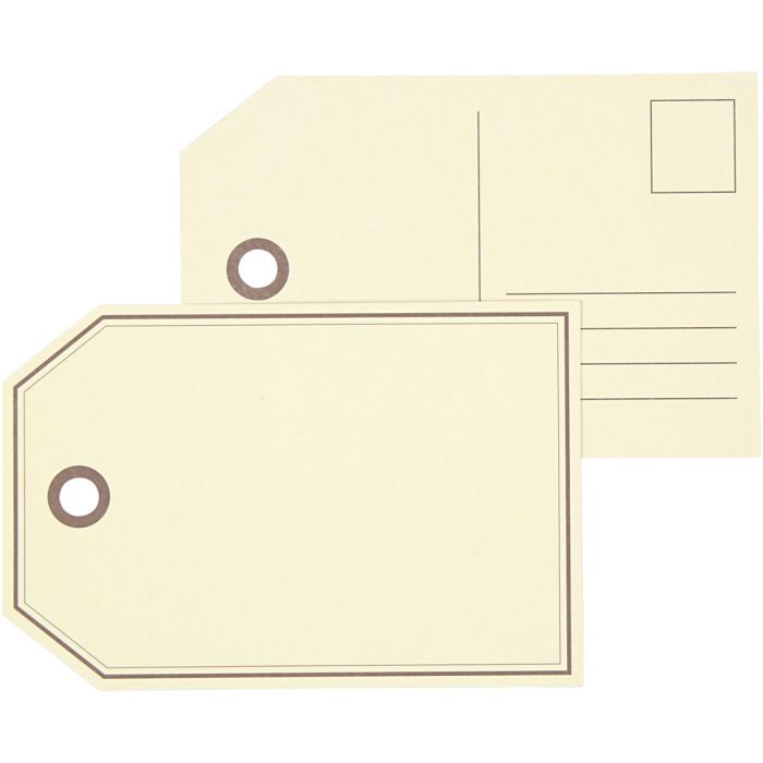 Gift Tags / Post Cards, size 15x10 cm, 300 g, 10 pc/ 1 pack