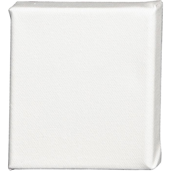 Canvas, D. 1.6 cm, size 10x10 cm, 360 g, white, 1 pc