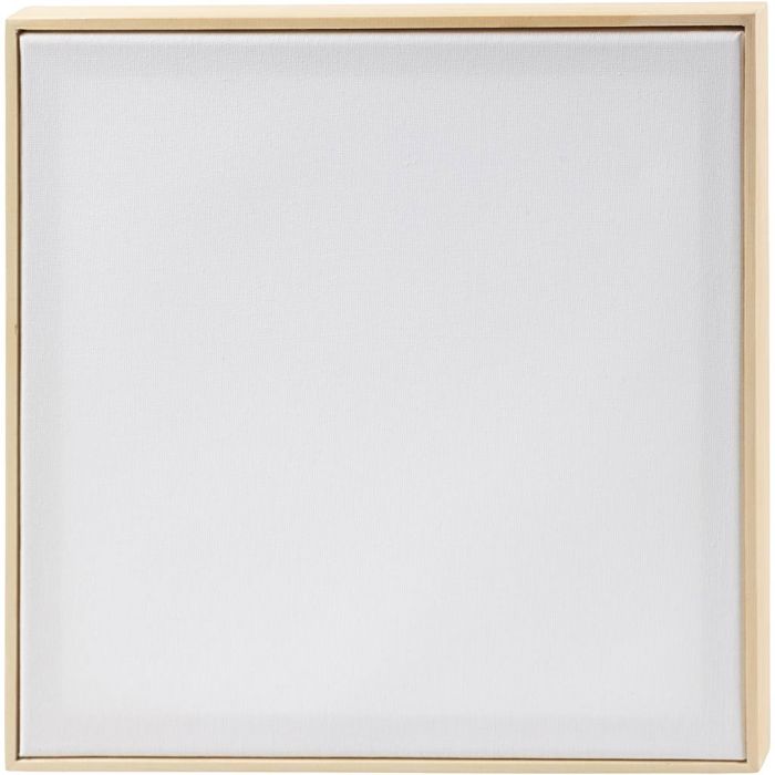 Stretched Canvas with Frame, size 30x30 cm, 280 g, white, 10 pc/ 1 pack