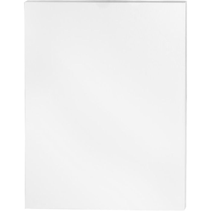 Canvas, D. 3,7 cm, size 70x90 cm, 360 g, white, 5 pc/ 1 pack