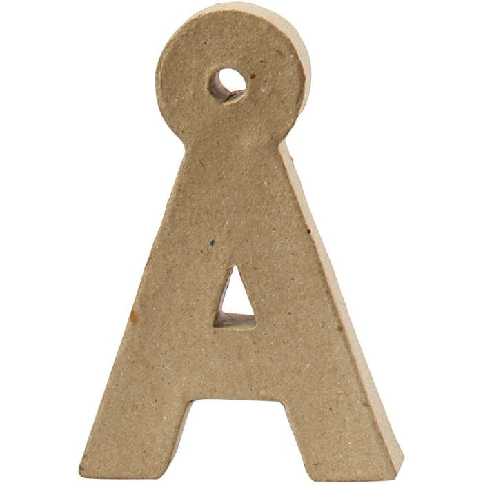 Letter, Å, H: 10 cm, thickness 2 cm, 1 pc