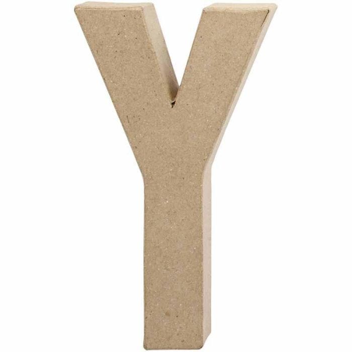 Letter, Y, H: 20 cm, W: 11,5 cm, thickness 2,5 cm, 1 pc