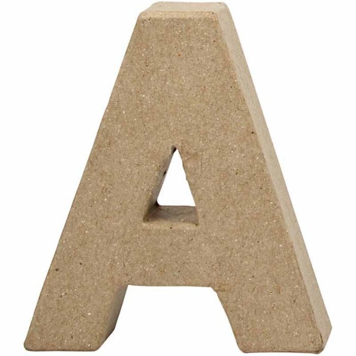 Letter, A, H: 10 cm, W: 9,5 cm, thickness 1,7 cm, 1 pc