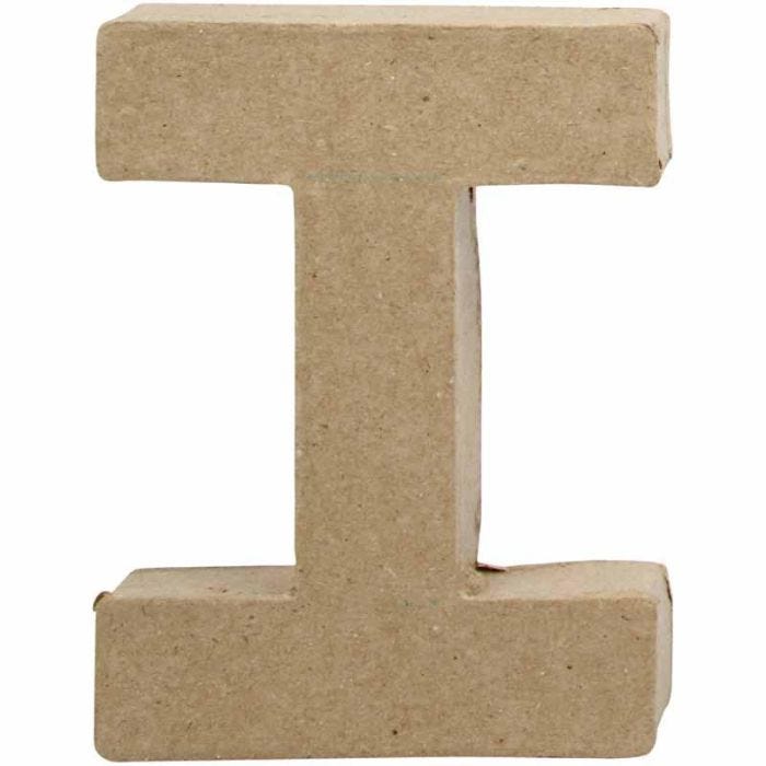 Letter, I, H: 10 cm, W: 7,5 cm, thickness 1,7 cm, 1 pc