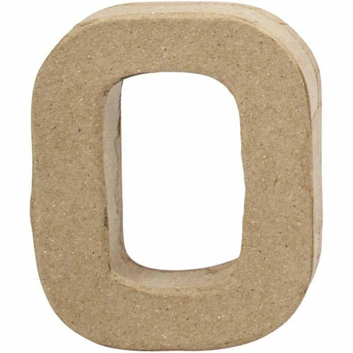 Number, 0, H: 10 cm, W: 8 cm, thickness 2 cm, 1 pc