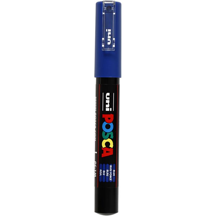 Posca Marker, PC-1M, line 0,7 mm, extra-fine, blue, 1 pc