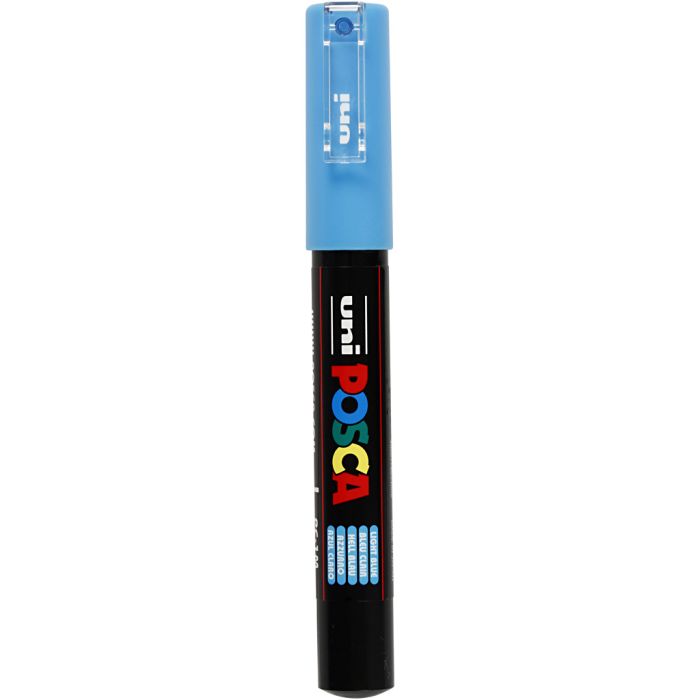 Posca Marker, PC-1M, line 0,7 mm, extra-fine, light blue, 1 pc