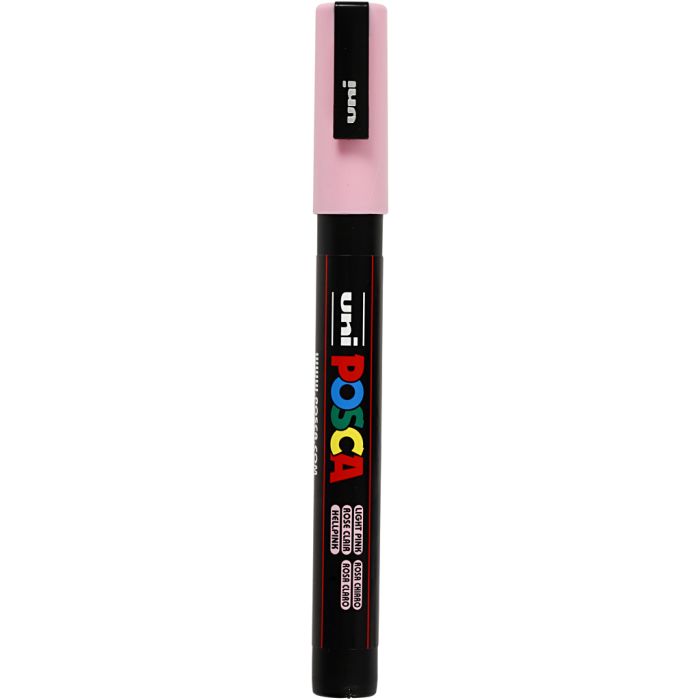 Posca Marker, PC-3M, line 0,9-1,3 mm, fine, light pink, 1 pc
