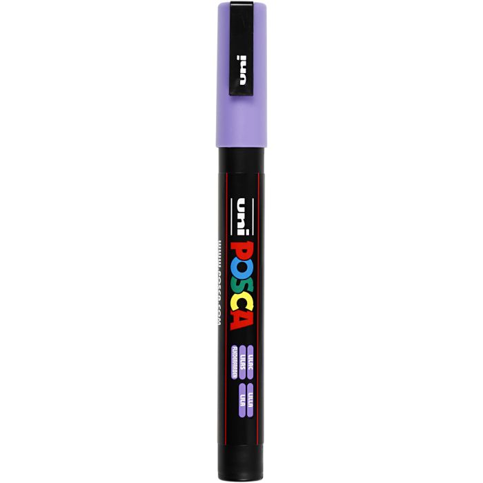 Posca Marker, PC-3M, line 0,9-1,3 mm, fine, lilac, 1 pc