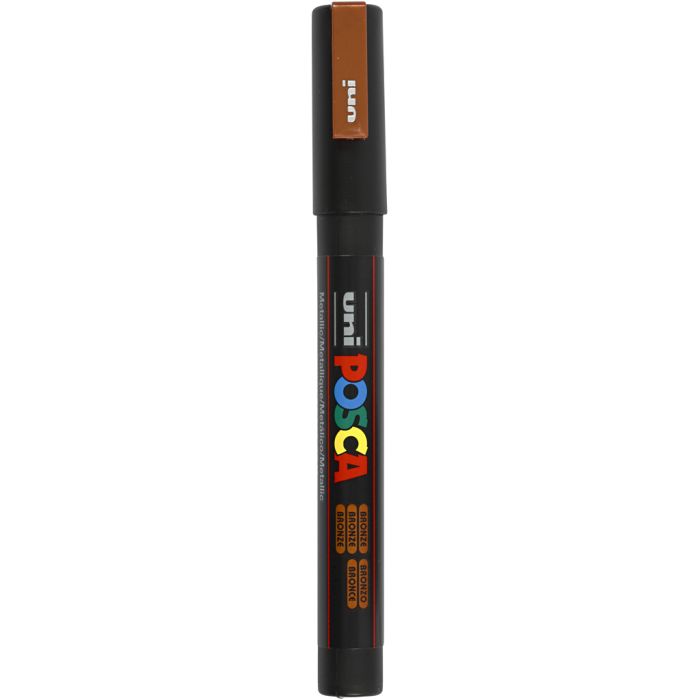 Posca Marker, PC-3M, line 0,9-1,3 mm, fine, bronze, 1 pc