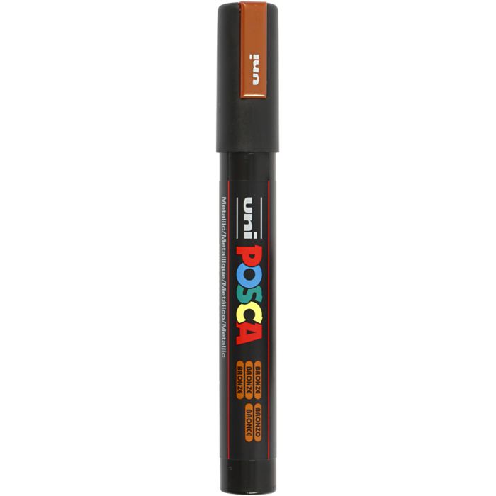 Posca Marker, PC-5M, line 2,5 mm, medium, bronze, 1 pc