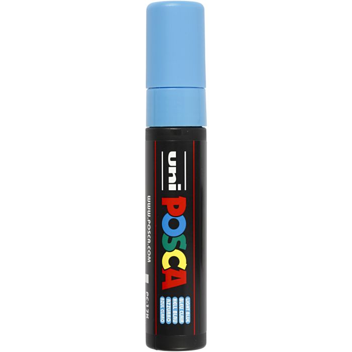 Posca Marker, PC-17K, line 15 mm, extra broad, light blue, 1 pc